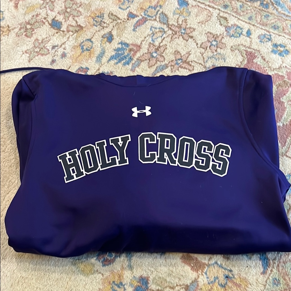 Under Armour Purple Holy Cross Sweatshirt - Hoodie